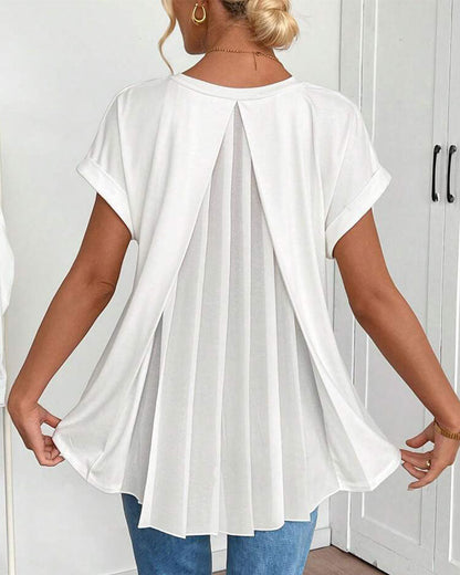 Camiseta Manga Corta Patchwork