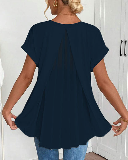 Camiseta Manga Corta Patchwork