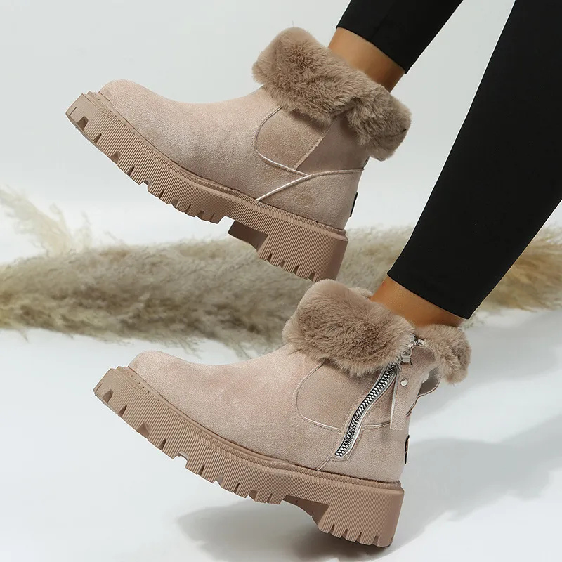 Nadia | Botas de invierno cómodas para pies cálidos