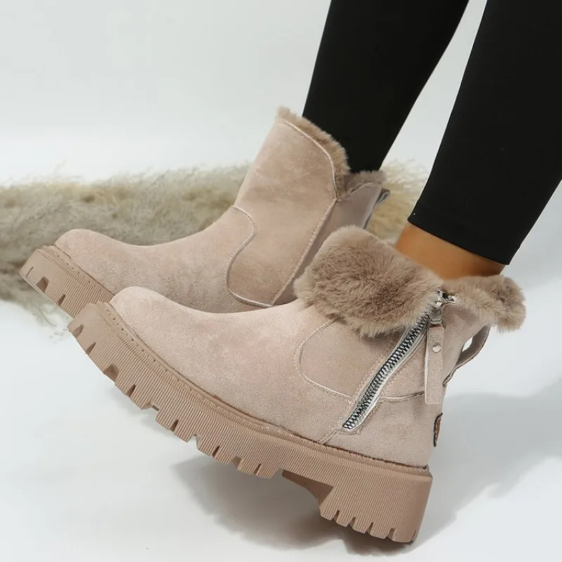 Nadia | Botas de invierno cómodas para pies cálidos