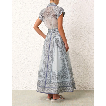 Conjunto Impera Blusa | Falda Estampado