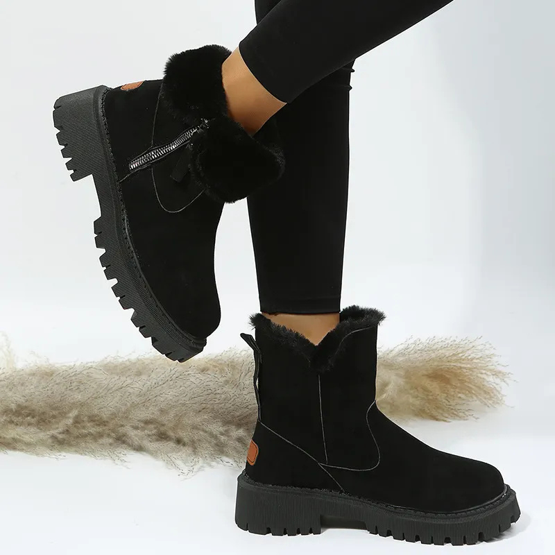 Nadia | Botas de invierno cómodas para pies cálidos