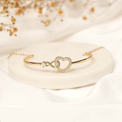 Pulsera Infinito Corazón