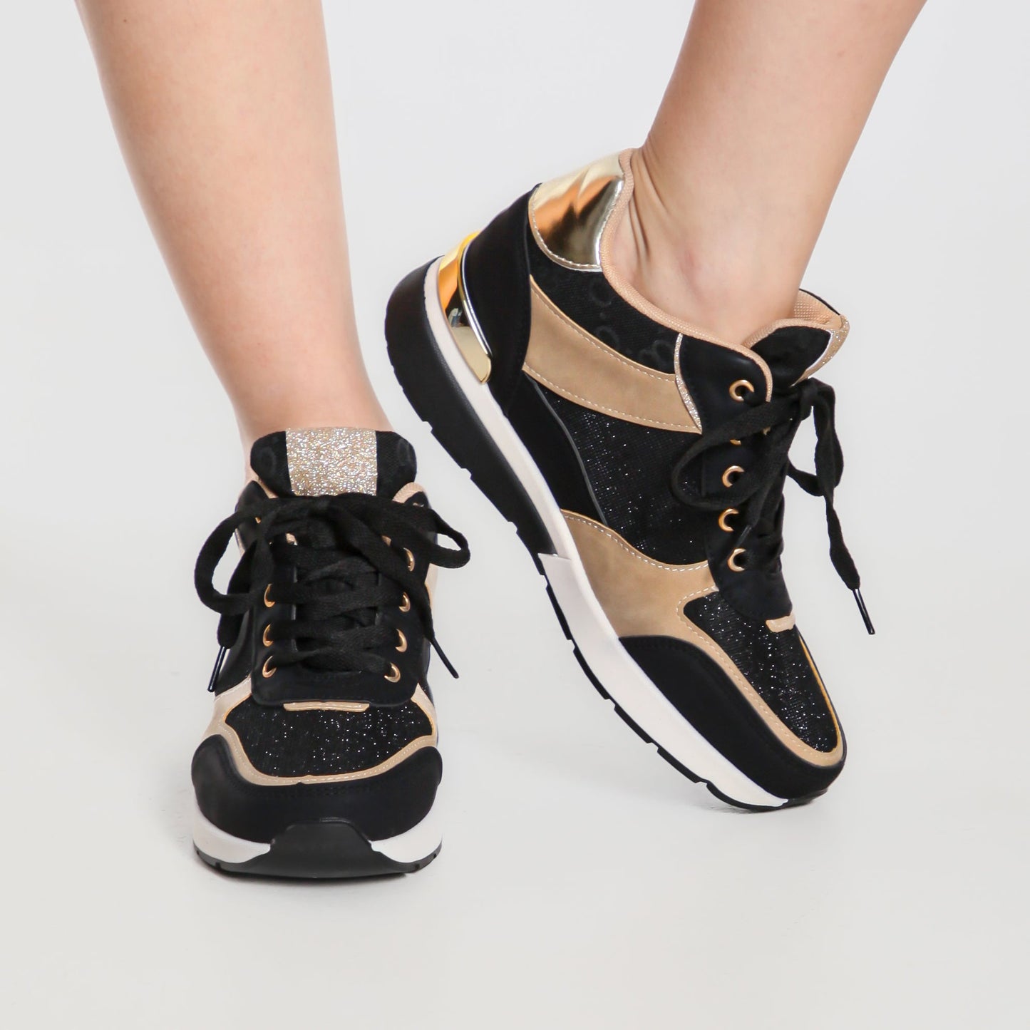 Regina - Zapatillas Confort Suela Alta