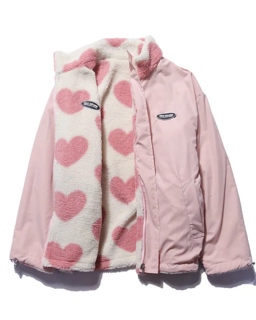 Violeta | Abrigo corazón reversible - colección única