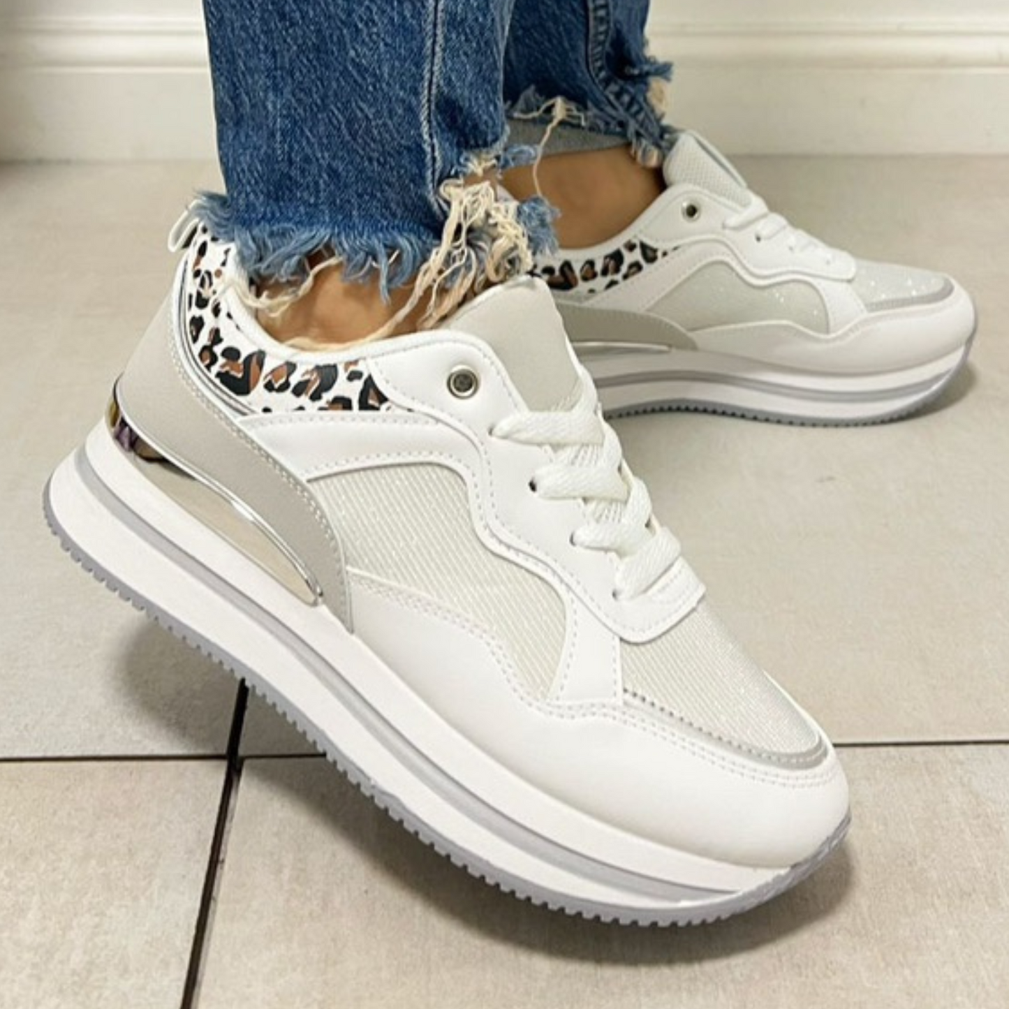 Marianna - Zapatillas Leopardo