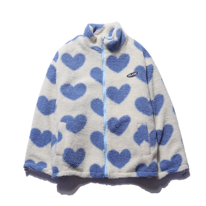 Violeta | Abrigo corazón reversible - colección única