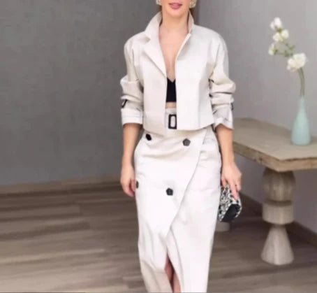 Violeta | Conjunto Elegante de Dos Piezas para Mujer