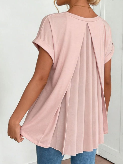 Camiseta Manga Corta Patchwork