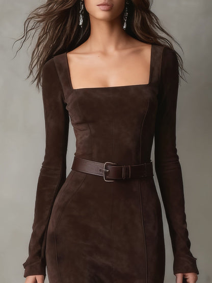 Harper | Neck Maxi Dress