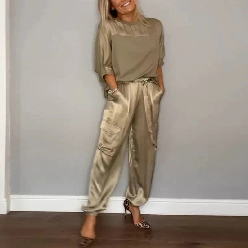 Eva | Conjunto Casual de Dos Piezas