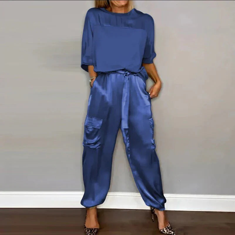 Eva | Conjunto Casual de Dos Piezas