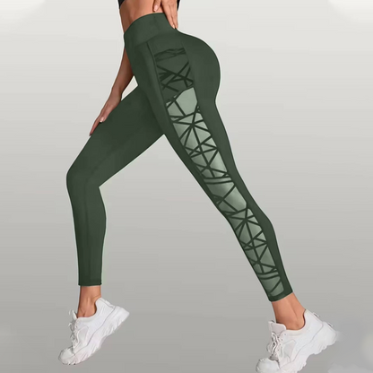 Leggings Deportivo de Cintura Alta con bolsillos