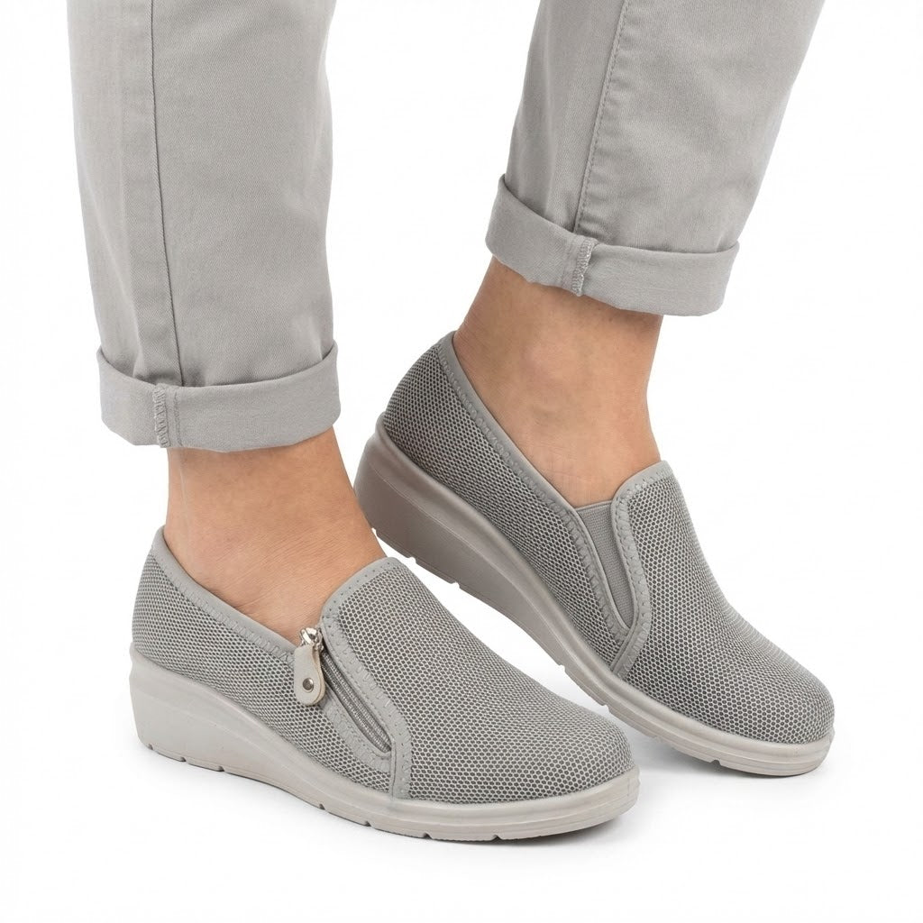 Grey - Zapato cómodo de mujer